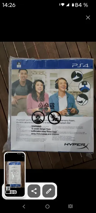 Auriculares HyperX Cloud para PS4