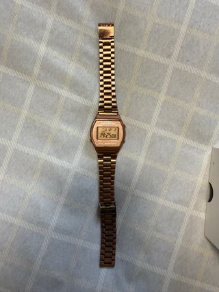 Reloj Casio Vintage Rosa Dorado acero inoxidable