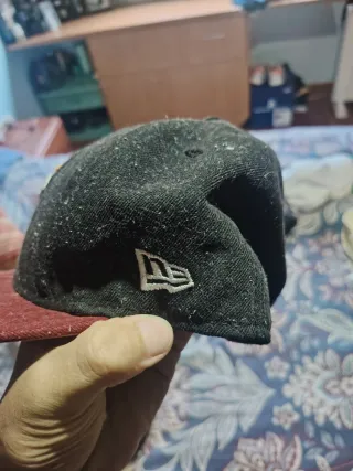 Gorra New Era Miami Heat Negra y Roja