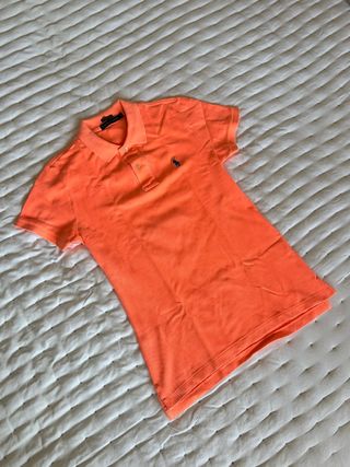 Polo Ralph Lauren naranja niña