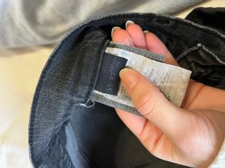 Jeans Trussardi Uomo larghi fondo blu