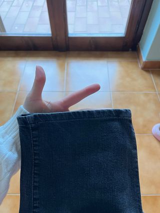 Jeans Trussardi Uomo larghi fondo blu