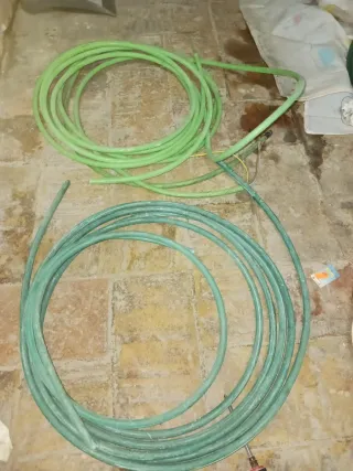 Cable Corriente 5mm Verde