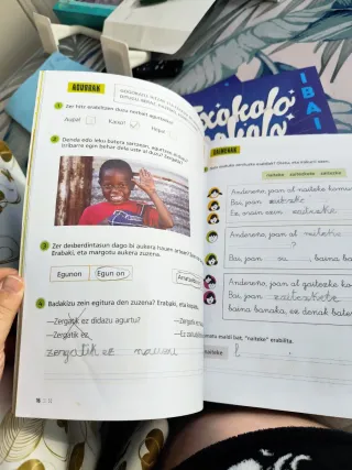 Euskara eta Literatura 2, Lehen Zikloa, Lehen H...