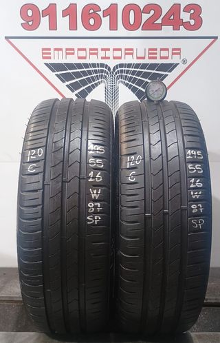 195 55 16 W KUMHO RUEDA AL 90% VIDA UTIL
