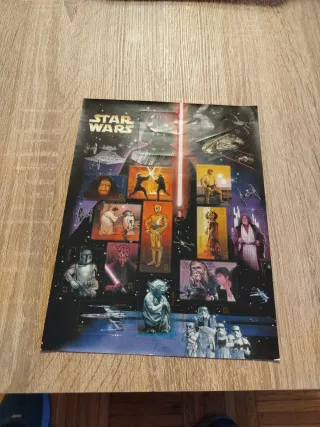 Hoja Bloque Sellos Star Wars USA