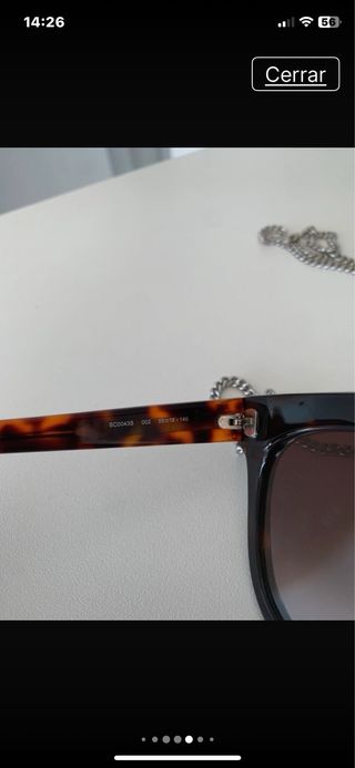 Gafas Stella McCartney negras y marrones