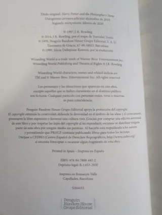 Harry Potter Y La Piedra Filosofal