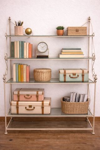 ALACENA, ESTANTERIA, SALON, LIBRERIA,JARDIN Metal