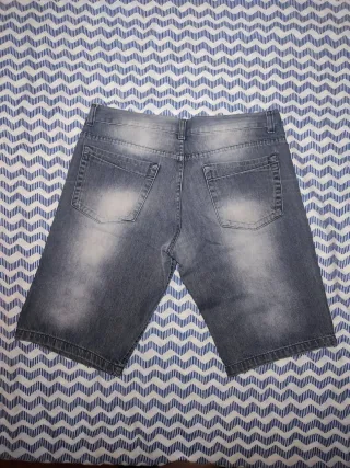 Bermuda vaquera regular XL