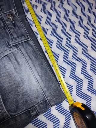 Bermuda vaquera regular XL