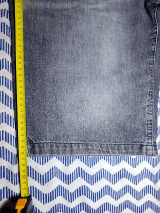 Bermuda vaquera regular XL