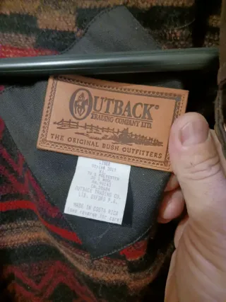 Cappotto uomo Australian oilskin marrone