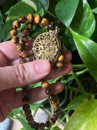 Collana Occhio di Tigre Vintage