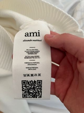 Sudadera Ami Paris Corazón Rojo