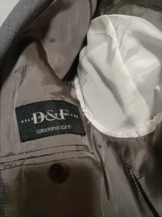 Abito da cerimonia grigio