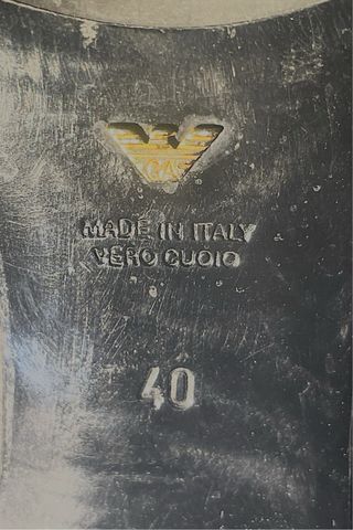 Stivali Emporio Armani camoscio tacco