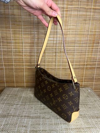 Borsa a spalla vintage Y2K monogram