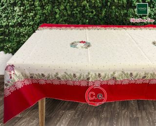 Tovaglia 12 posti Natale