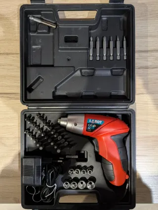 Destornillador Eléctrico con Accesorios