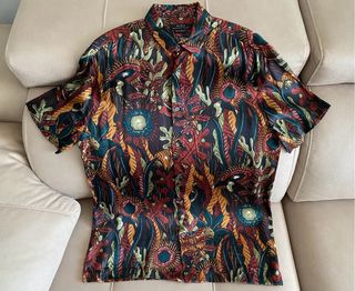 Camisa Zara estampado selva