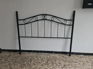 Cabecero forja 135 cm negro