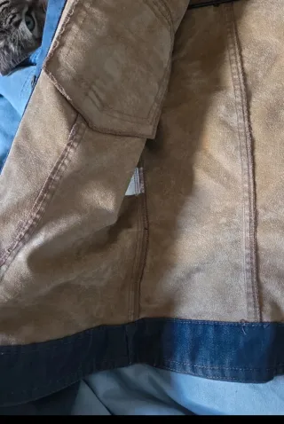 Chaqueta vaquera Vintage Blanco mujer