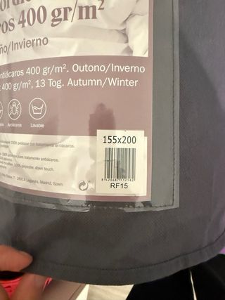 Edredón Nórdico 155x200cm PIKOLIN