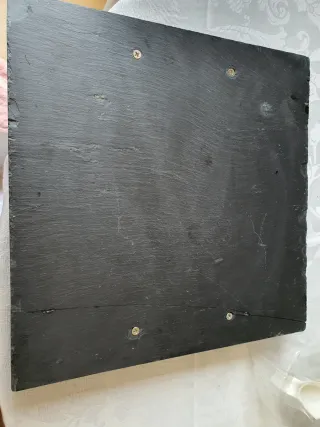 Bandeja Pizarra Tapas + Vasos y Cucharitas