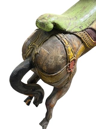 Caballo Carrusel Antiguo Original 1930