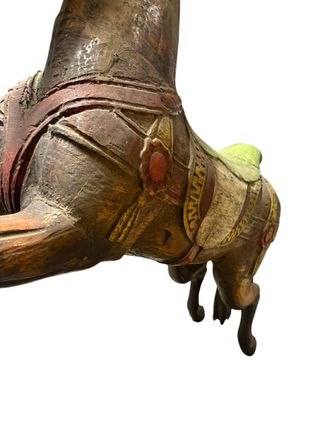 Caballo Carrusel Antiguo Original 1930