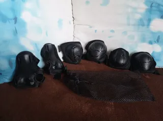 Protecciones Patinaje Infantil Negro