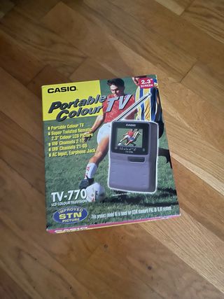 Casio TV-770 TV Portátil Color LCD