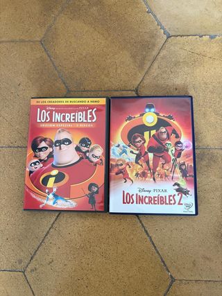 Los Increíbles 1 y 2 DVD Edición Especial