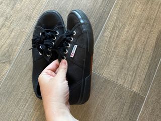 Superga nere classiche - numero 37