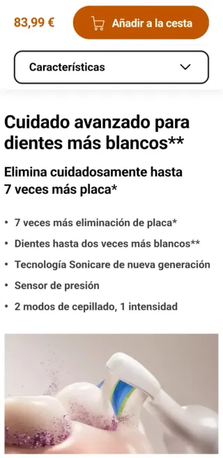 Cepillo Eléctrico de dientes Philips Sonicare 5500