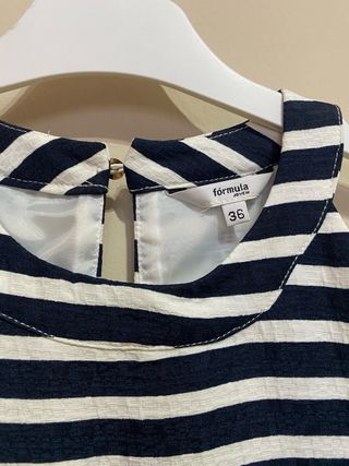 Vestido marinero Fórmula Joven Talla 36