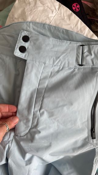 Pantalones de esquí blancos talla S