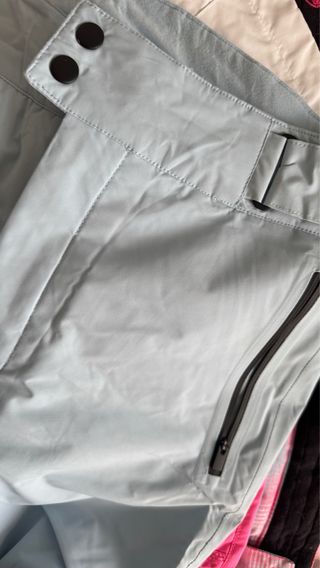 Pantalones de esquí blancos talla S