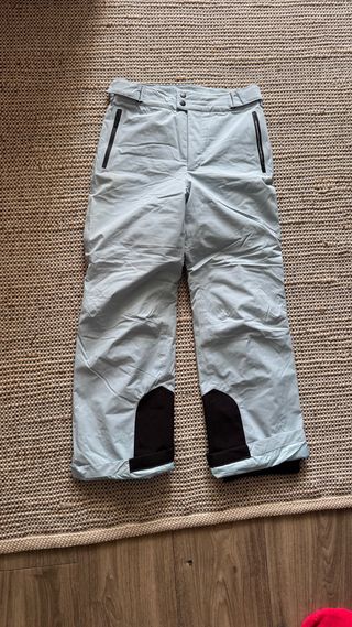 Pantalones de esquí blancos talla S