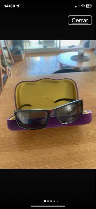 Gafas de Sol Gucci Negras y Moradas