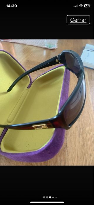 Gafas de Sol Gucci Negras y Moradas