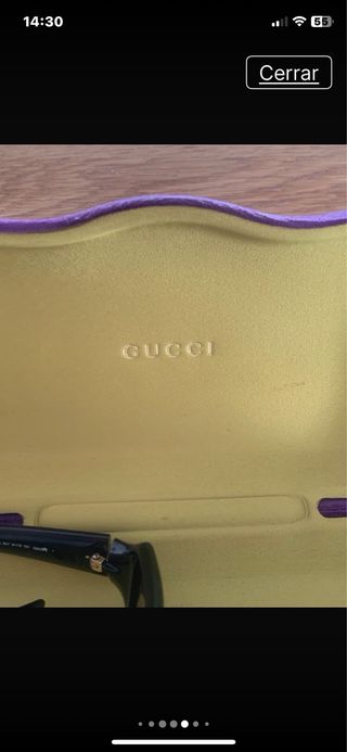 Gafas de Sol Gucci Negras y Moradas