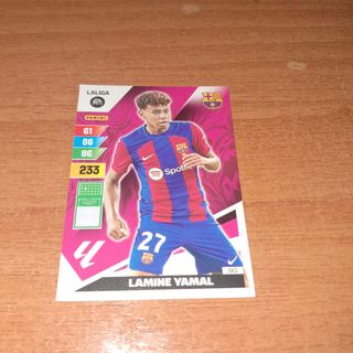 cromo carta Lamine Yamal Adrenalyn XL 2023-24