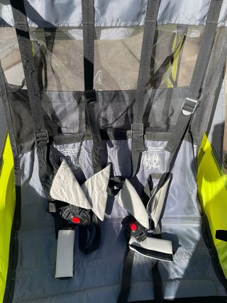 Remolque doble de bicicleta para niños