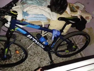 Bicicleta B'TWIN Rockrider 520 Azul