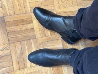 Botines negros talla 41