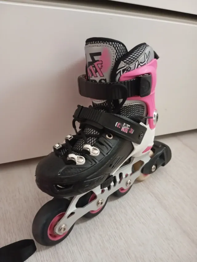 Patines KRF Extensibles Talla 28-31 + Casco y Prot