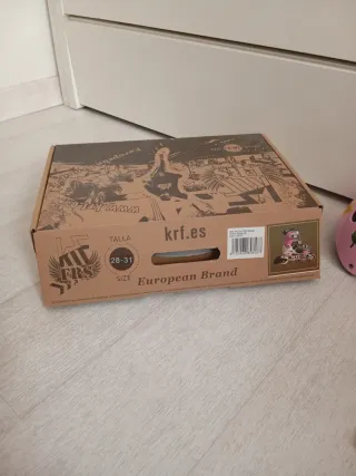 Patines KRF Extensibles Talla 28-31 + Casco y Prot