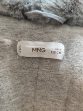 Chaqueta MNG gris talla 8